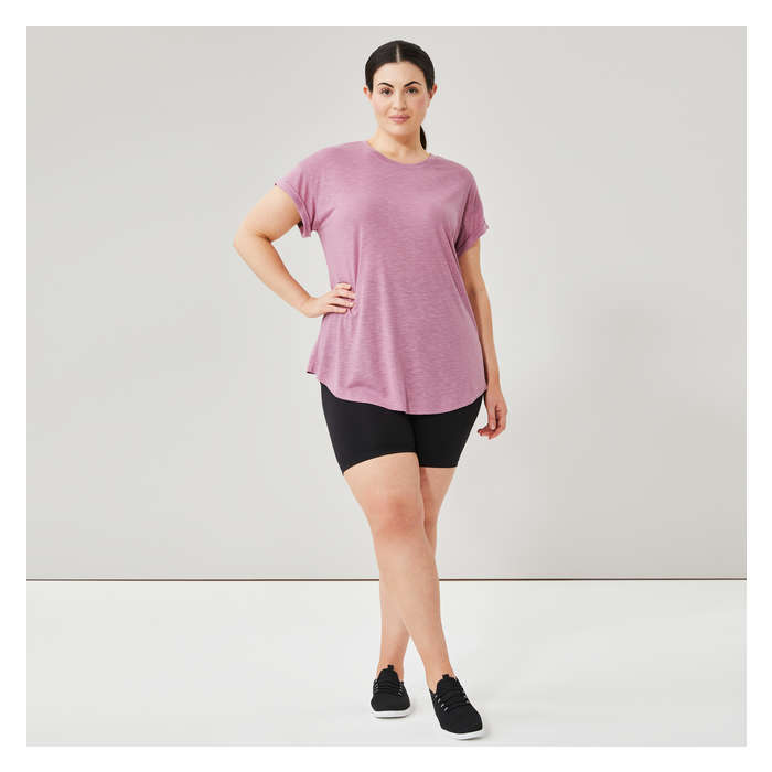 Women+ Active Roll Sleeve T-Shirt
